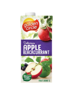 Golden Circle Apple Blackcurrant Fruit Drink 1ltr x 12